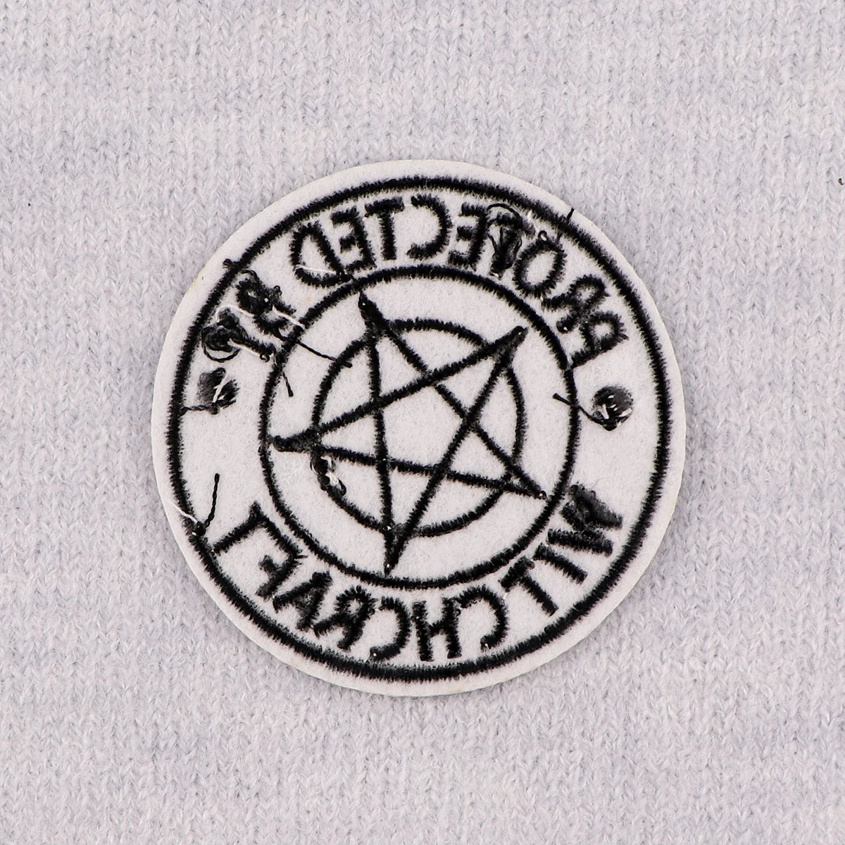 Witch Embroidery Patch Halloween Iron On Patches For Clothing Tarot Thermoadhesive Patches On Clothes DIY Sew Badges