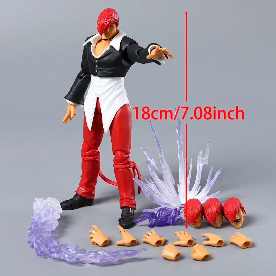 Storm Collection Box Iori Yagami Kyo   1/12 Scale Action Figures Toy Anime
