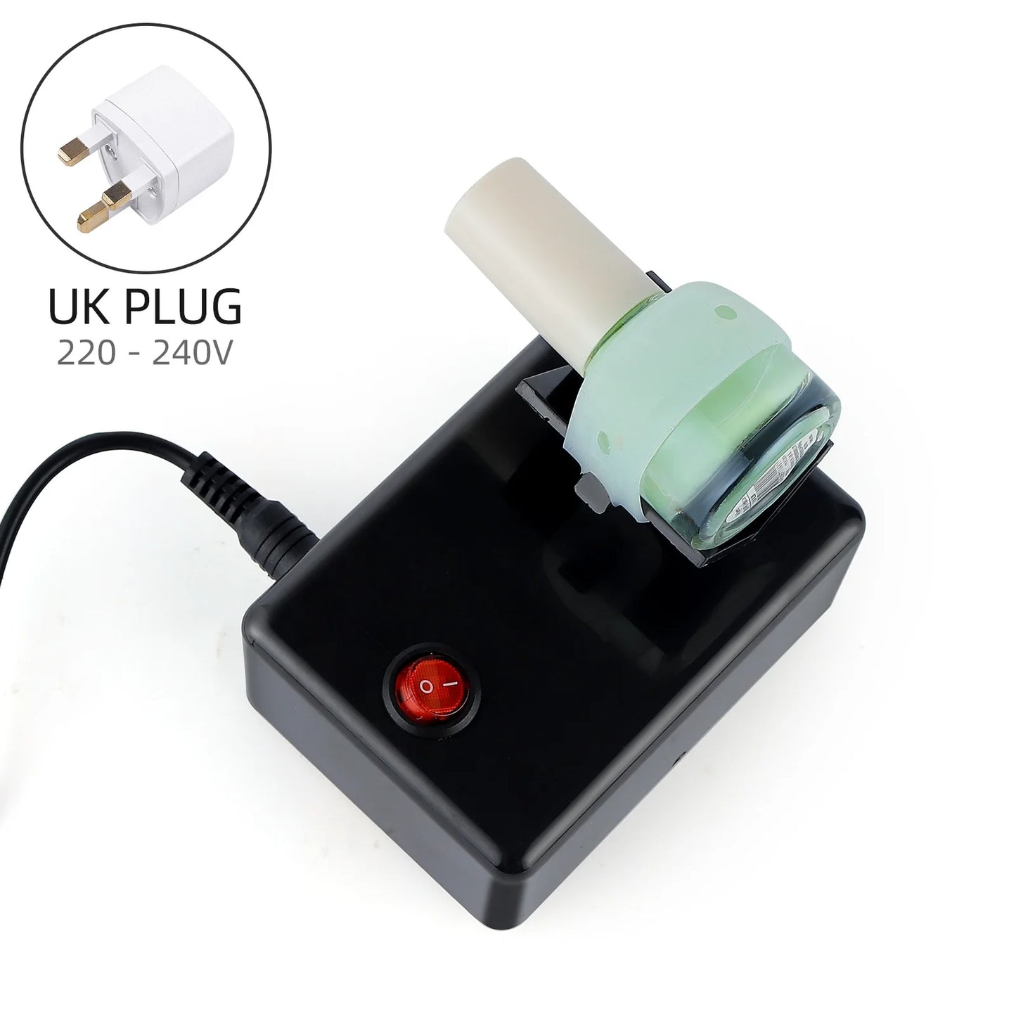 Electric Nail Polish Shaker Tattoo Ink Pigment Shaking Mixer Nail Polish UV Gel Paint Liquid Bottle Anti-Caking Shaking Machine