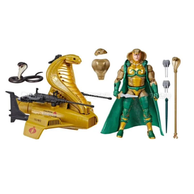 Original Hasbro G.I. Joe Classified Series SERPENTOR G AIR CHARIOT Anime Figures Toys Models Collection