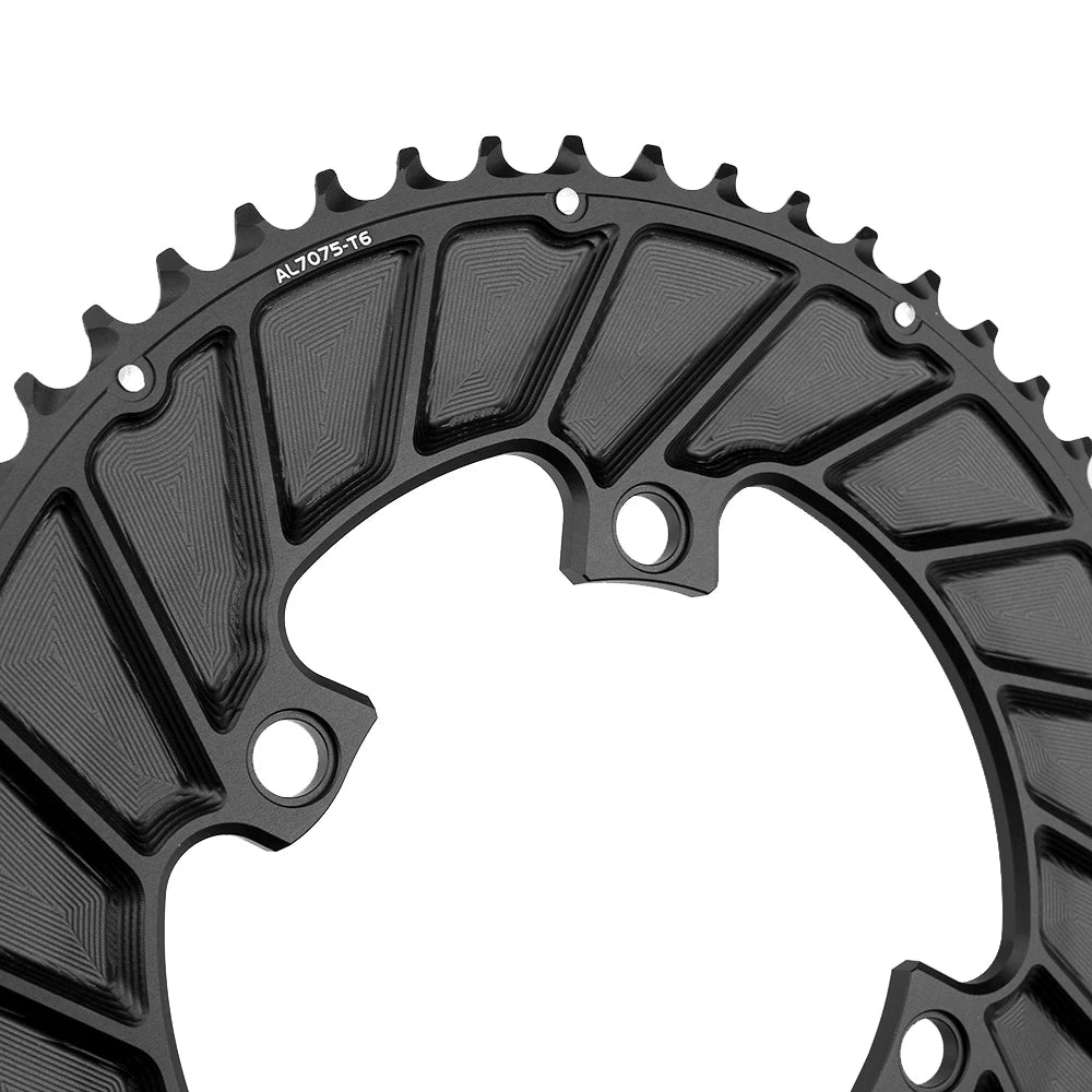 ZRACE UNCHAINED ROAD Chainrings 2x Chainrings Competition Grade Ultra-fine surface treatment Suitable for 105/ULTEGAR/DURA-Acer