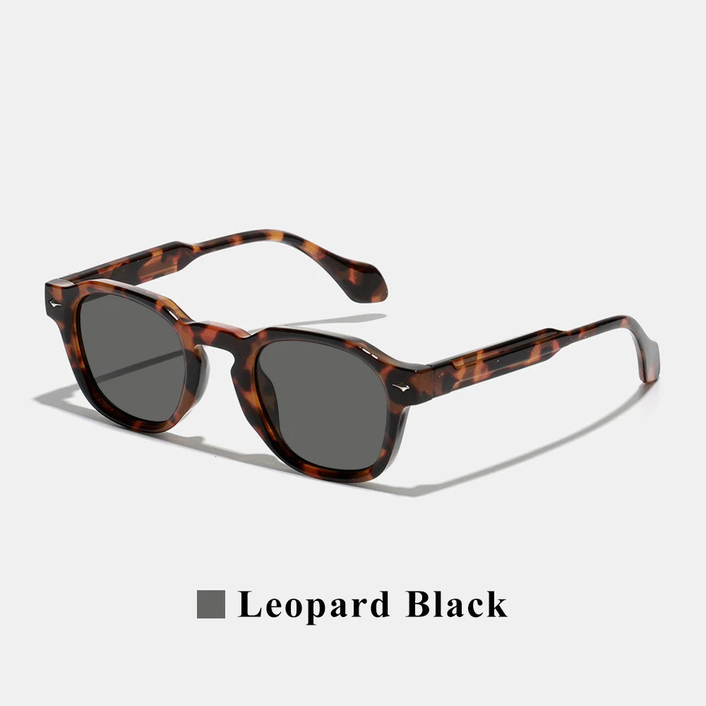 Ruiao 2026 Retro round Sunglasses Unisex Designer Luxury Vintage Shades Eyewear for Small Faces Fashionable Sun Glasses