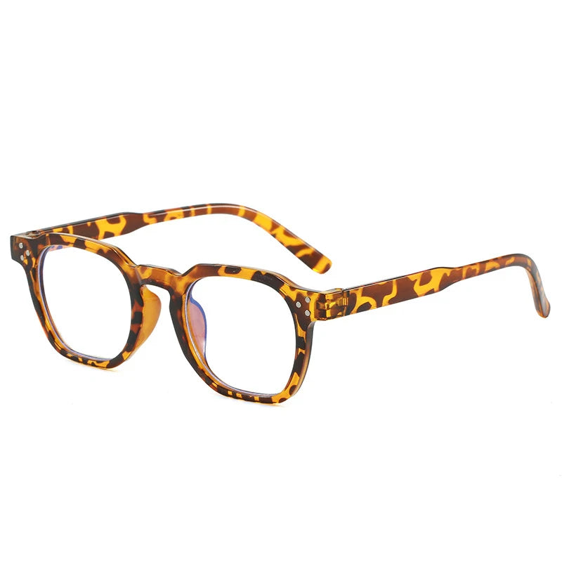 JNPCXI Fashion Square Sunglasses Women Men Vintage Trend Luxury Eyeglass Frame Male Female Glasses Frame UV400