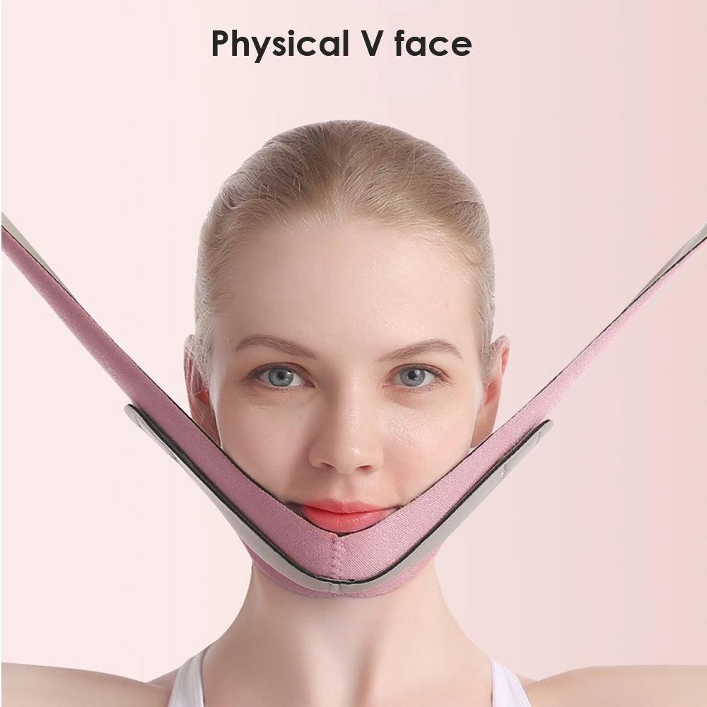 Reusable Face Slimming Bandage V Line Face Shaper Women Chin Cheek Lift Up Belt Facial Massage Strap Face Skin Care Beauty Tools