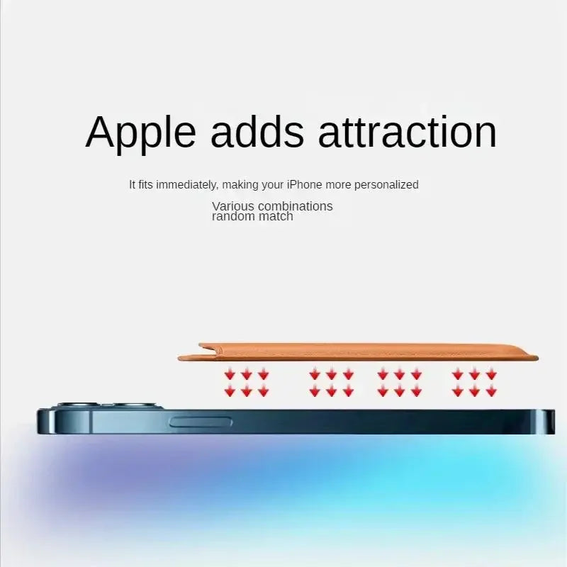 Card Wallet Case iPhone 15 Plus 14 13 12 Pro Max, Strong Magnetic Magsafe Covers