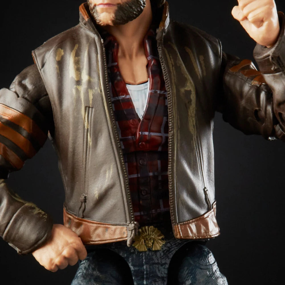 Marvel Legends Wolverine Logan's Jacket Accessory Cloth Suit For 6 Inches Action Figure