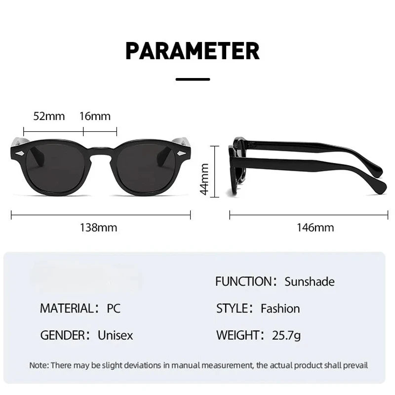 JNPCXI Fashion Gradient Blue Round Sunglasses for Women Men Vintage Tortoise Square Sun Glasses Lunettes De Soleil
