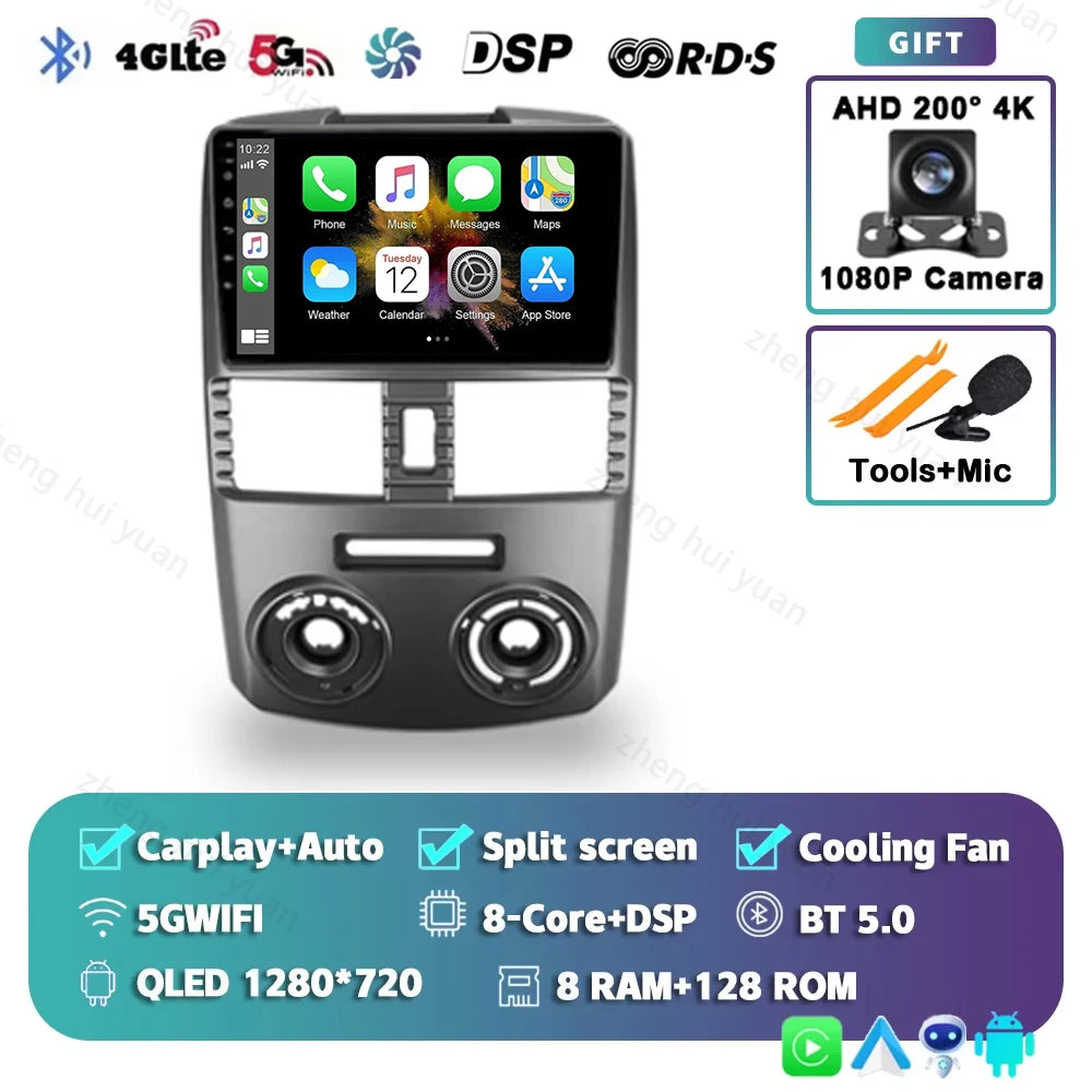 Android 15 For Toyota Rush J200 1 2006 - 2018 2K QLED Android Car Radio Multimedia Video Player GPS stereo CarPlay Head Unit 4G