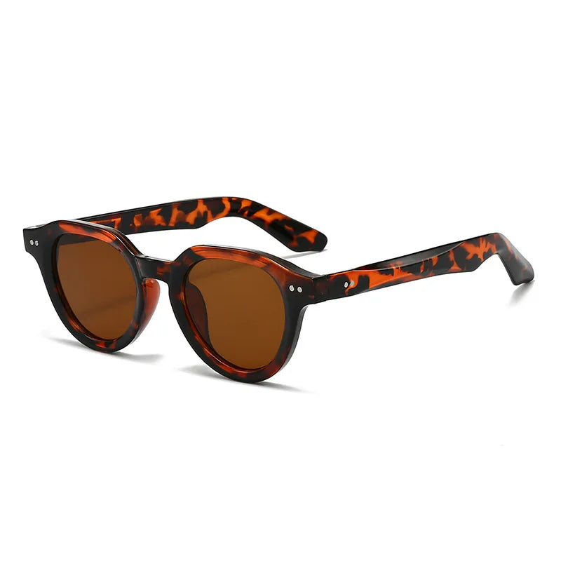 JNPCXI New Fashion Sunglasses Men Women Brand Designer Rives Casual Travel Sun Shades UV400 Suitable Oval Glasses