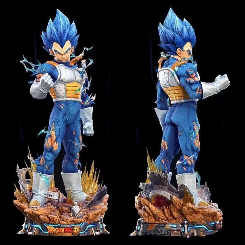 23cm, 9-inch Dragon Ball Anime Figures Demonized Vegeta Super Saiyan PVC Model