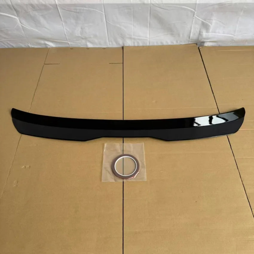 For Volkswagen Golf 7 7.5 MK 7 7.5 GTI R GTD R-line 2013-2019 Hatchback Rear Trunk Lip Rear Roof Spoiler Wing Body kit Black ABS