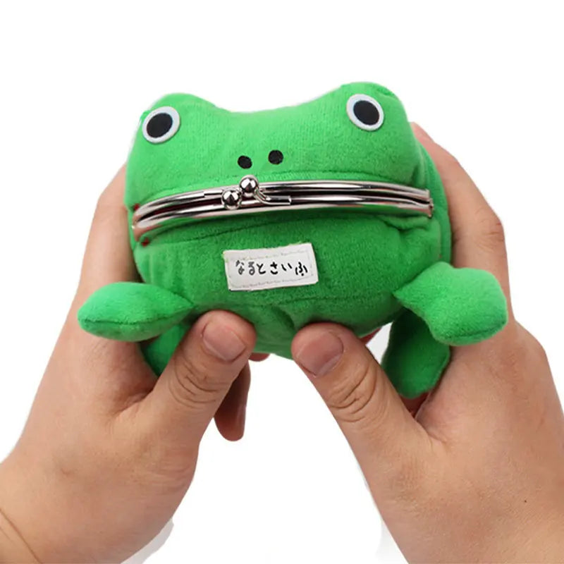 1PC Frog Coin Purses Cartoon Wallet Pouch Anime Manga Fluff Cute Wallet purse