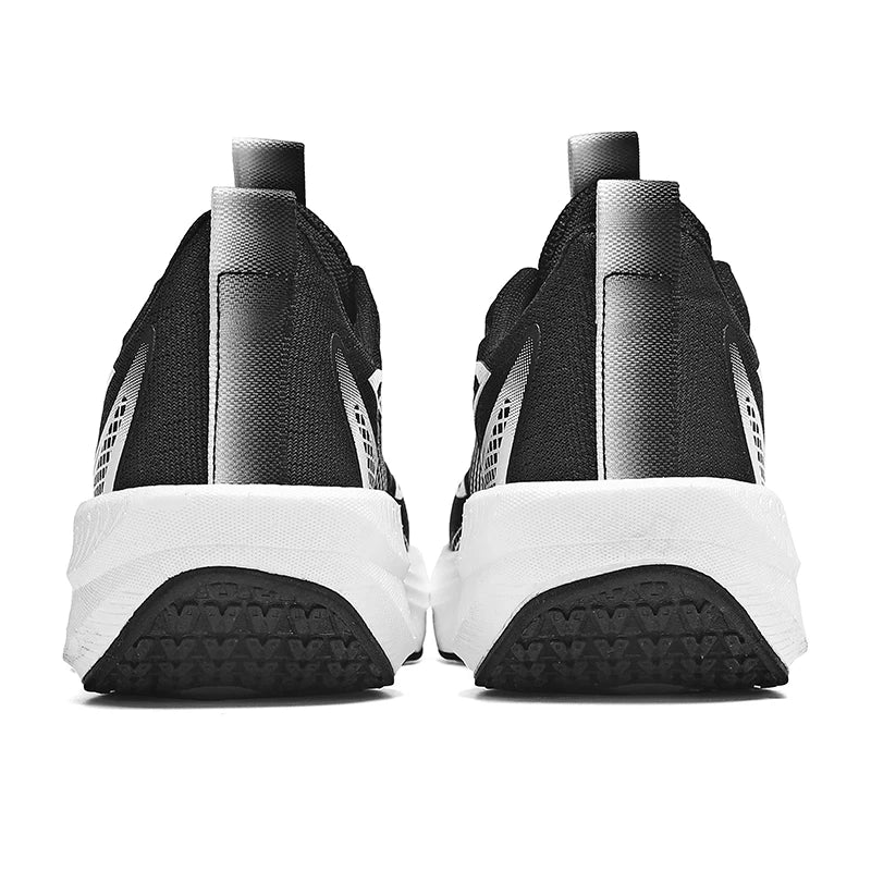 Men Marathon Running Shoes Sports Carbon Board Air Cushion Breathable Lightweight Men's Comfortable Athletic Nonskid Sneakers