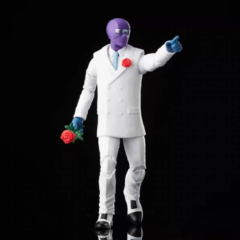 Original Hasbro Marvel Spider-Man Retro Comics ROSE Anime Figure Model Toy Collection