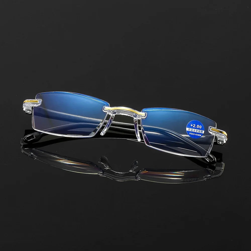 Square Classic Reading Glass Lenses +1.0~+4.0 Anti Radiation Glasses for Women
