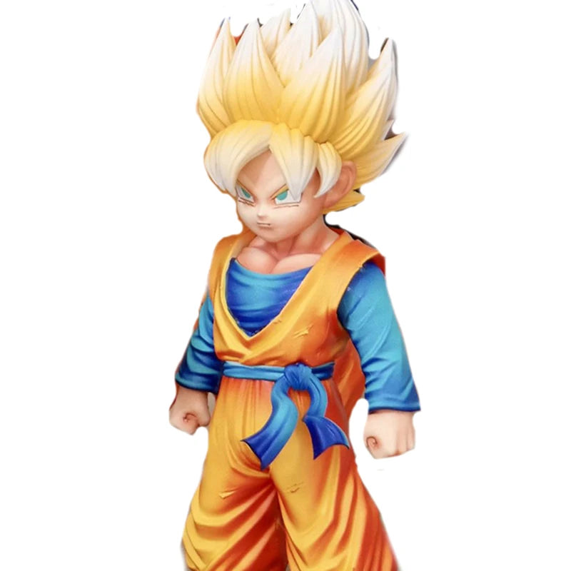 18CM Anime Dragon Ball Z Kid Trunks Figure Super Saiyan Gotenks PVC Action Figures Collection Model Toys for Children Gifts