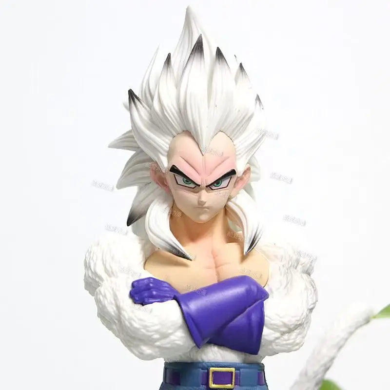 29cm Dragon Ball Super Saiyan Vegeta Goku Ssj4 Action Figure PVC Model Statue