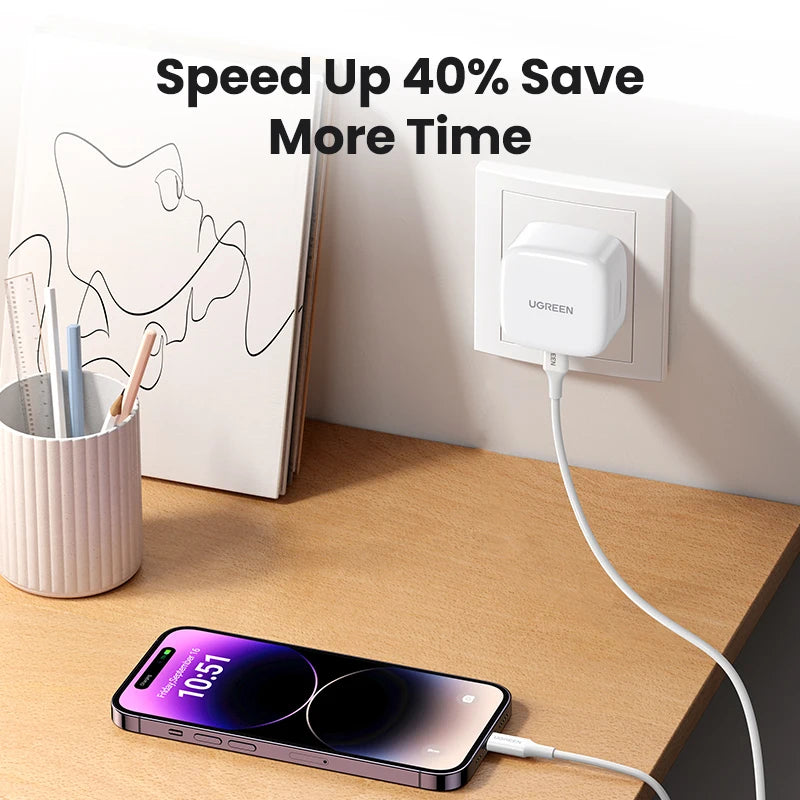 Quick Charge 4.0 3.0 QC PD Charger 30W USB Type C Fast Charger iPhone Xiaomi