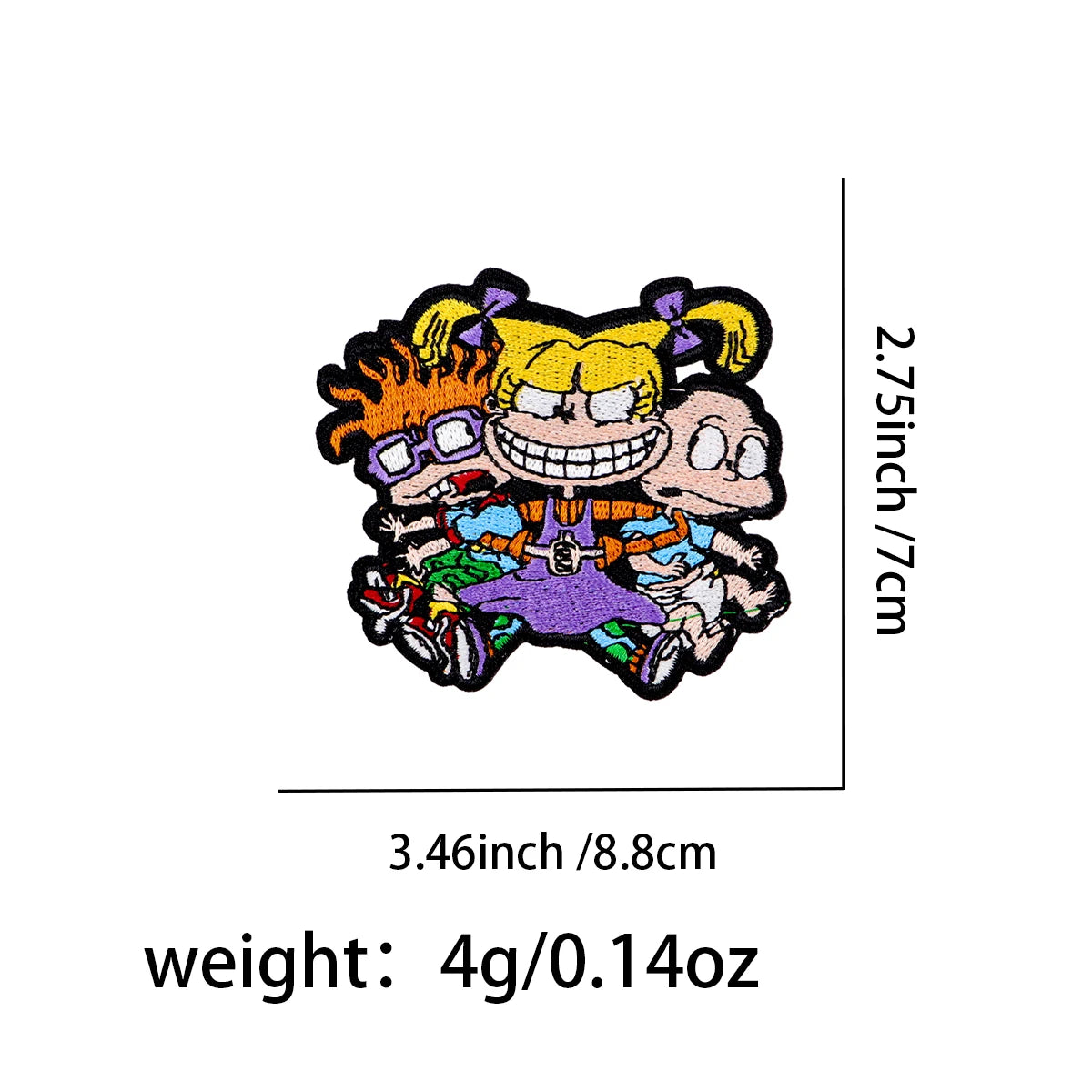 Cartoon Boy & Girl Iron On Patch Clothes Patch For Clothing Cute Embroidered Patch Garment Apparel Accessories Sewing Stickers