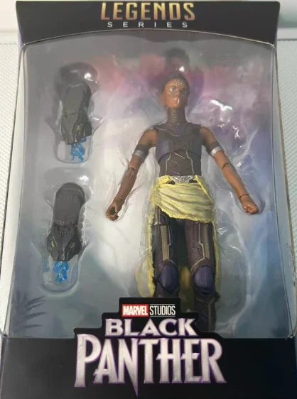 Original Hasbro Marvel Legends Series BLACK PANTHER SHURI Anime Figure Toy Collection Model