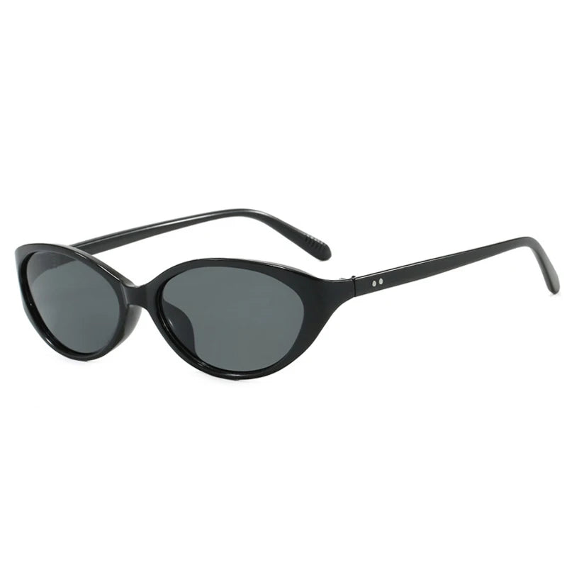 JNPCXI New Ins Popular Fashion Cat Eye Women Sunglasses Shades UV400 Retro Candy Color Men Sun Glasses
