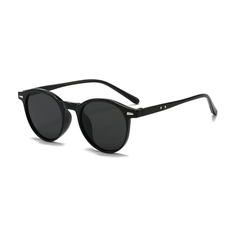 4-pack Small Frame Round Simple Business Fashionable Men's and Women's Glasses Suitable for Birthday Gifts and Photography Props