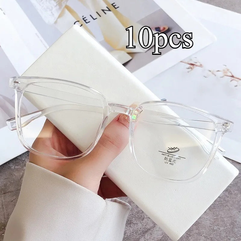 Anti Blue Light Clear Glasses Women's Anti Radiation Filter Glasses for Women/Men