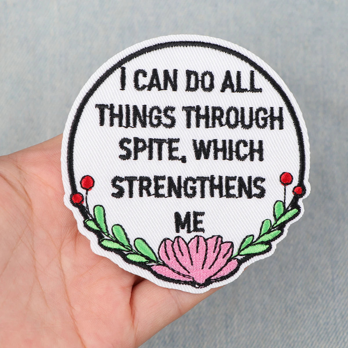 Black Sheep Club Embroidery Patch Funny Quotes Iron On Patches For Clothing Thermoadhesive Patches On Clothes DIY Sew Badges
