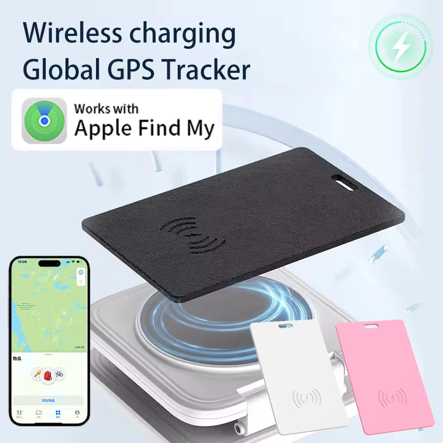 Ultra Slim Tracking Card Wallet Anti-Loss Gps Tracker Smart Location Wallet Tag