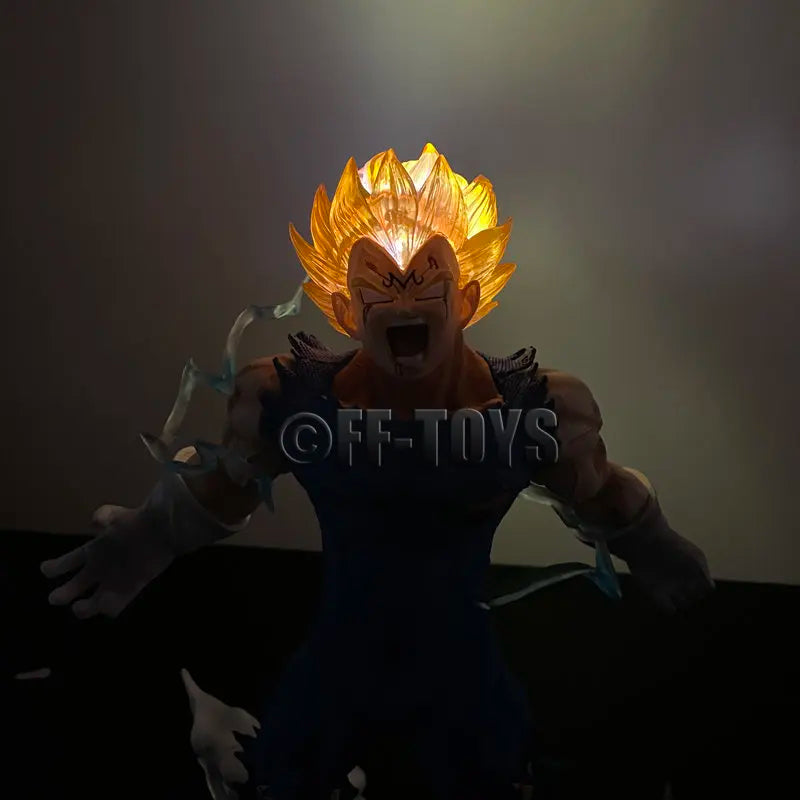 Anime Dragon Ball Z GK Vegeta Figure Self-destruct Majin Vegeta Figurine 27CM PVC Action Figures Collection Model Toys Gifts