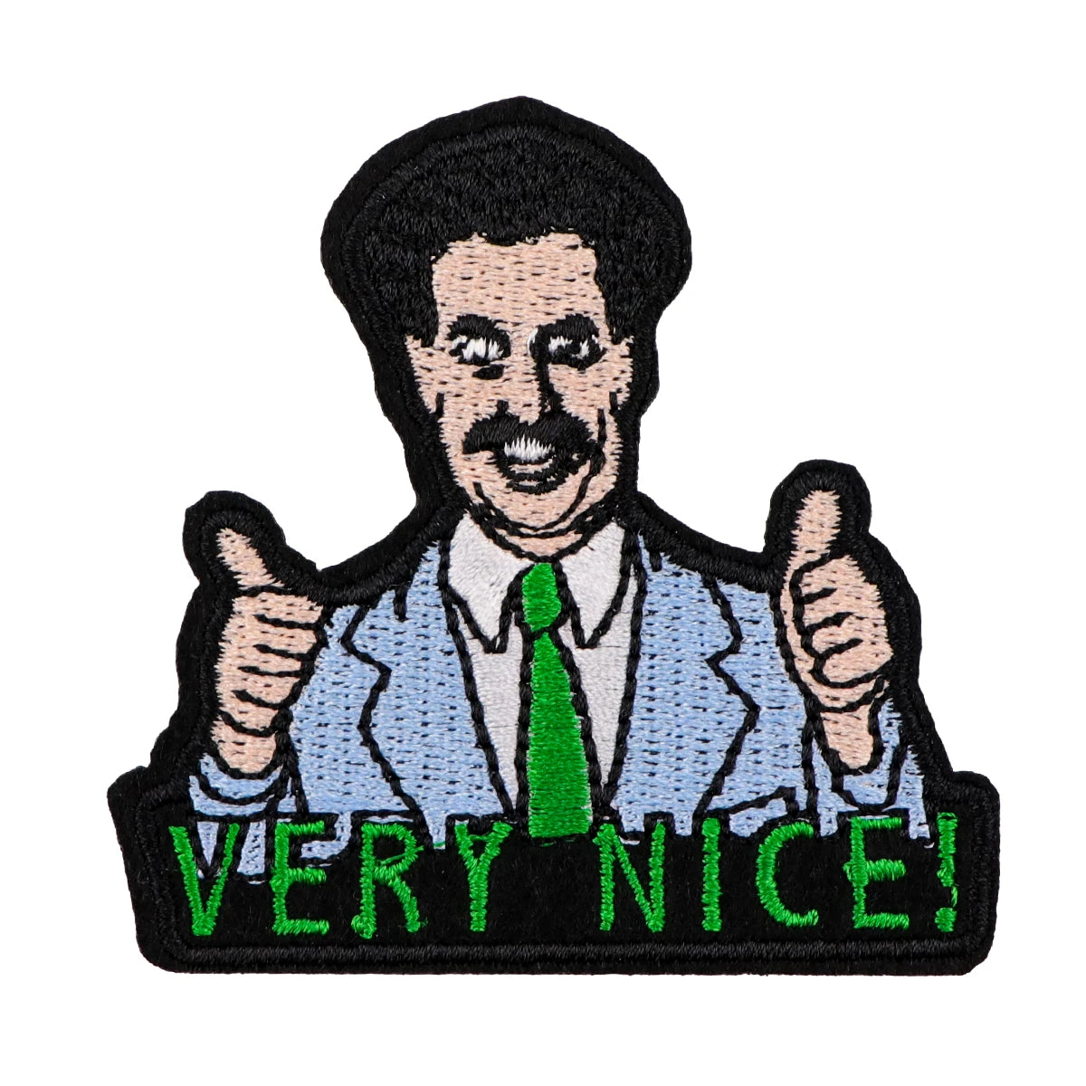 VERY NICE Patches On Clothes Funny Quotes Iron on Embroidered Patches For Clothing DIY Stripes Applique Accessory