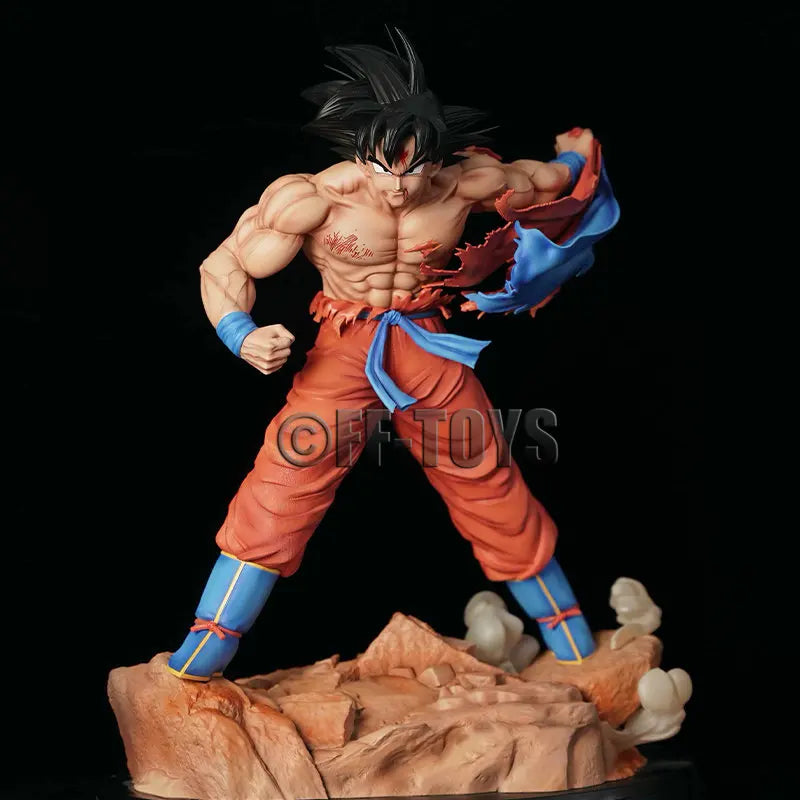 40CM Dragon Ball Z Vegeta Figure Super Saiyan Vegeta Pvc Action Figures GK Statue Collection Model Toys Gifts