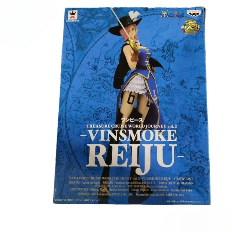 【IN STOCK】Original Banpresto Treasure Cruise World Journey One Piece Vinsmoke Reiju 17cm Figure PVC Collectible Model