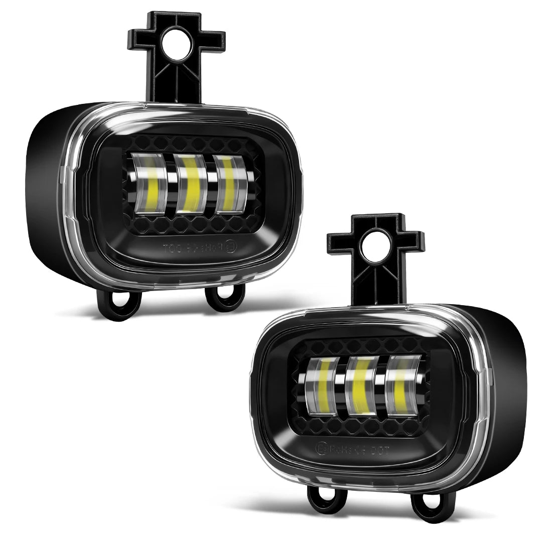 2PCS LED Fog Lamps For Nissan NAVARA NP300 X-trail Xtrail Rogue Kicks Juke F16 MK2 2020 2021 2022 Car DRL Daytime Running Light