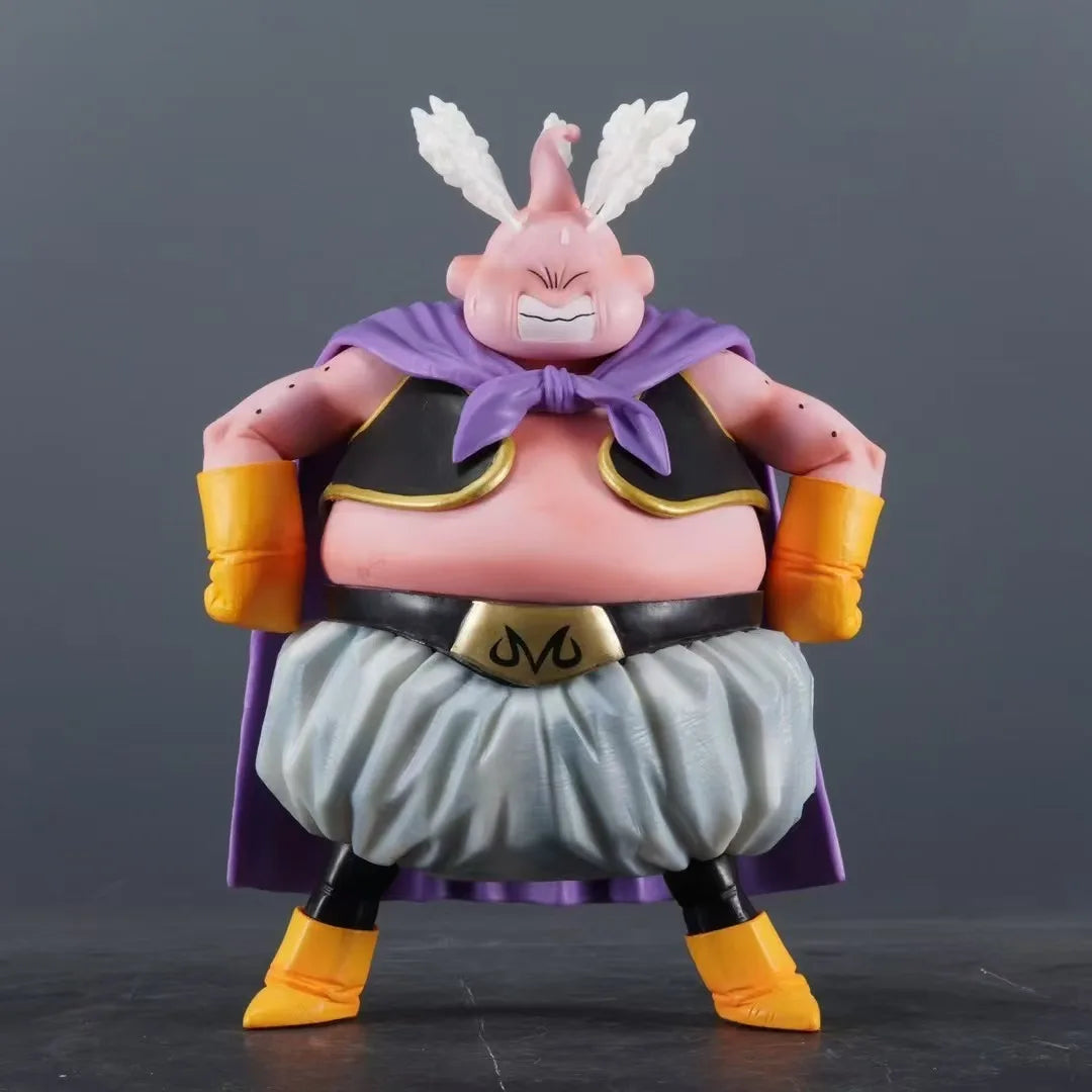 Anime Dragon Ball Z Fat Buu Figure Four Heads Replaceable Majin Buu Action Figures 20cm Pvc Statue Collection Model Toys Gifts
