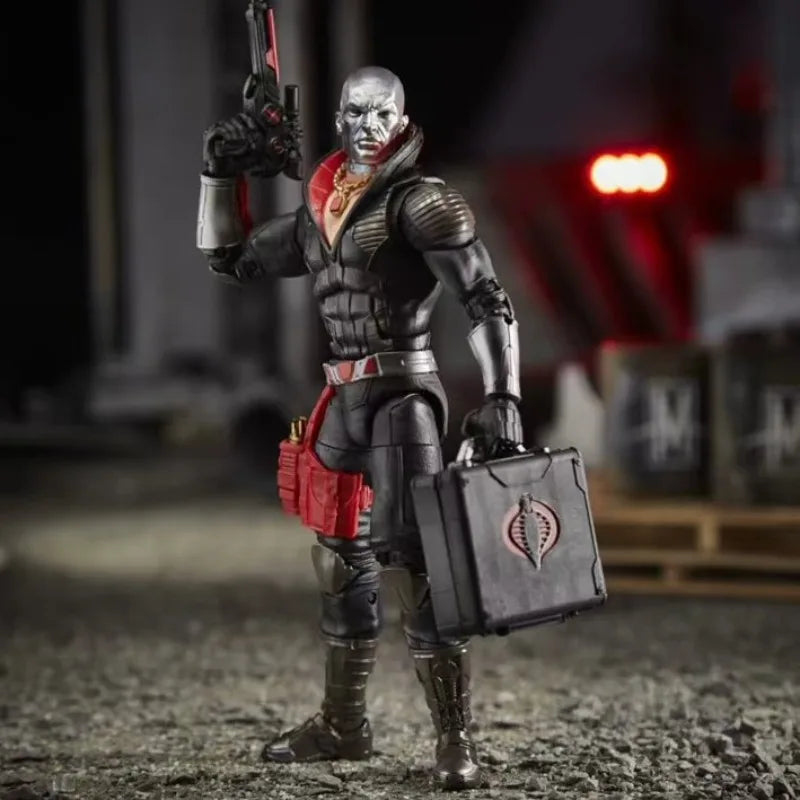 Original Hasbro G.I. Joe Classified Series Destro/SNAKE EYES Anime Figure Model Toys Ornaments