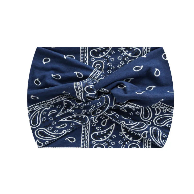 Widening 18 CM stretch printed sports sweatband headband headscarf hairband hair tie hair accessories