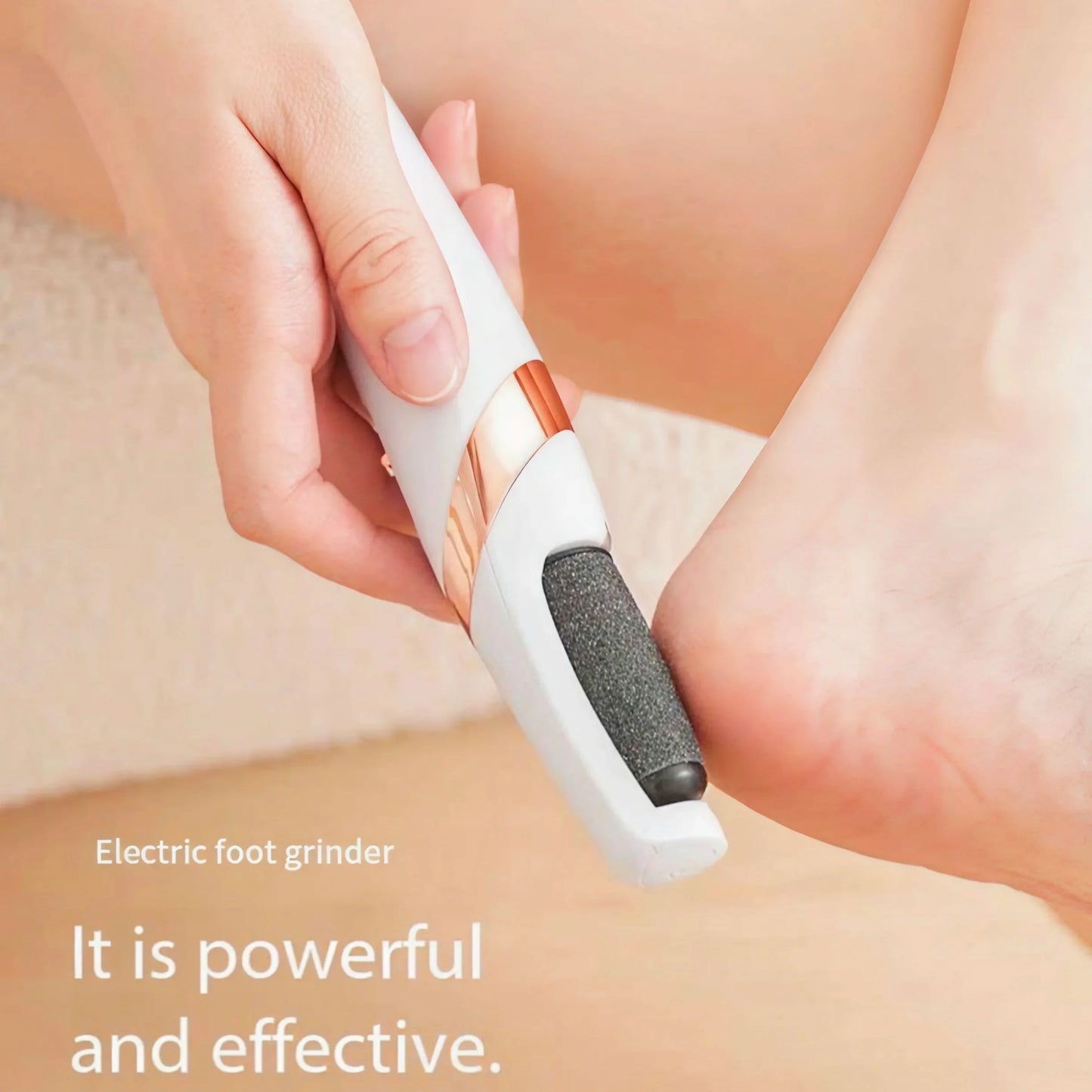 Electric Rechargeable Pedicure Wand for Feet -Smooth Foot Callus Remover