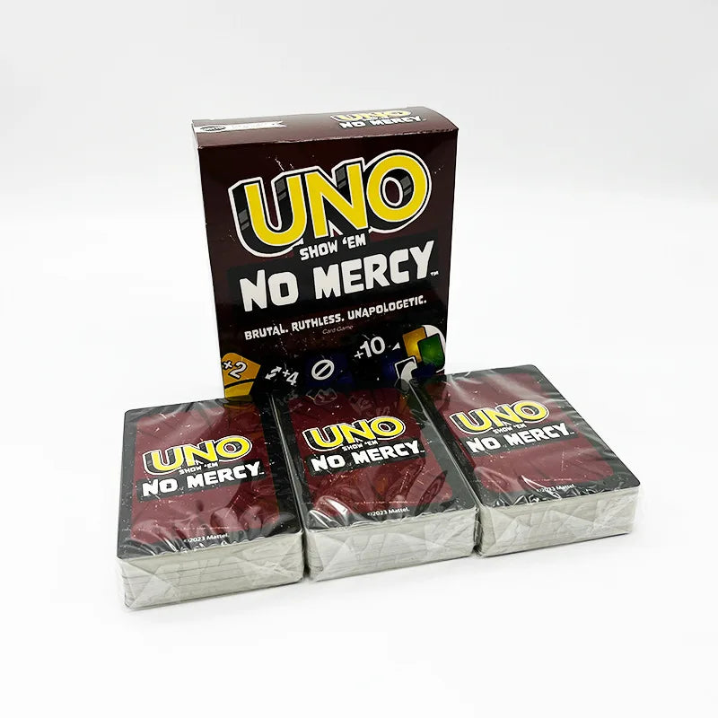 UNO No mercy Board Games UNO Cards Table Family Party Entertainment Games Card