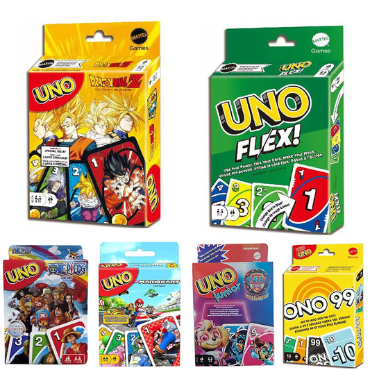 Mattel UNO Dragon Ball Z Card Game for Family Night Feat Tv Show Themed Graphics