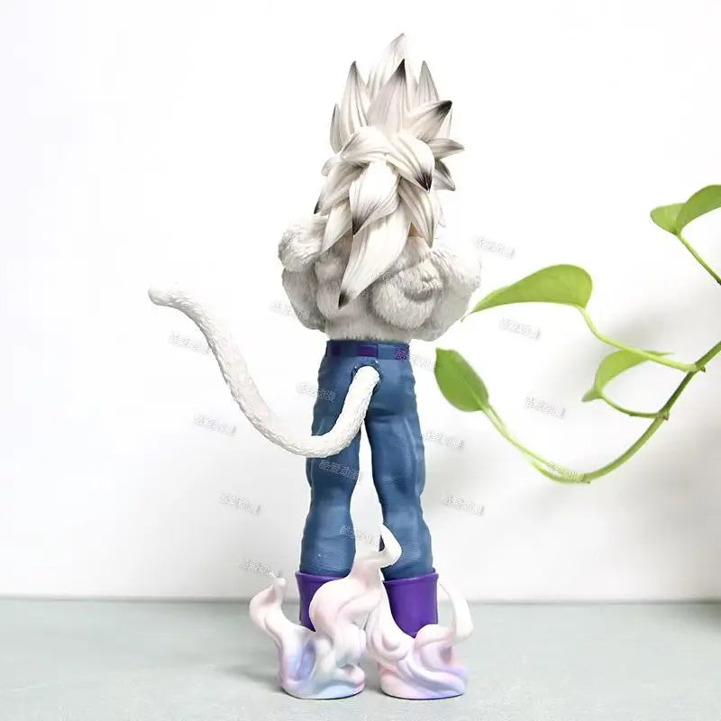 29cm Dragon Ball Super Saiyan Vegeta Goku Ssj4 Action Figure PVC Model Statue