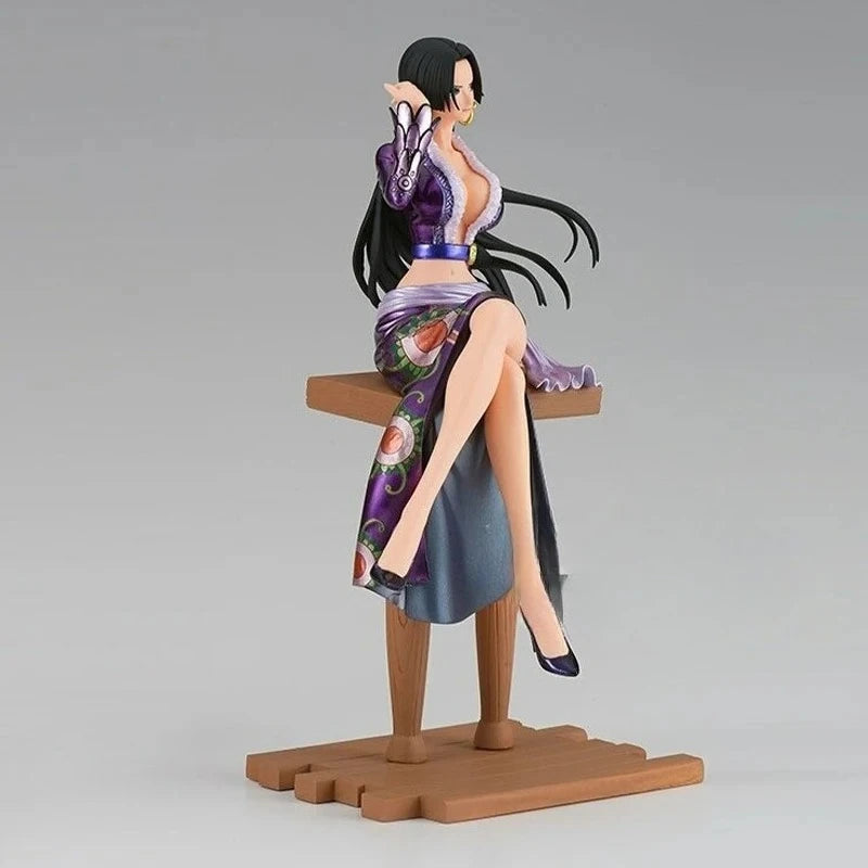 【IN STOCK】Original Banpresto Grandline Journey Special One Piece Boa Hancock 15cm Figure PVC Collectible Model Toy Gift
