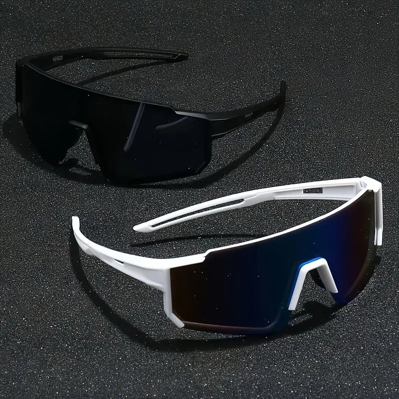 2 Pairs of Men's Large Frame Fashionable Glasses Are Lightweight and Durable Suitable for Daily Life and Activities Casual Style