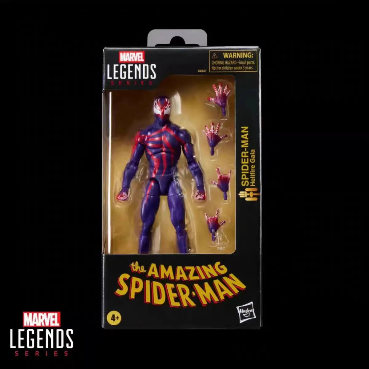 Original Hasbro Marvel Legends Series The Amazing Spiderman Spider-Man Hellfire Gala Action Toy Figure Collection