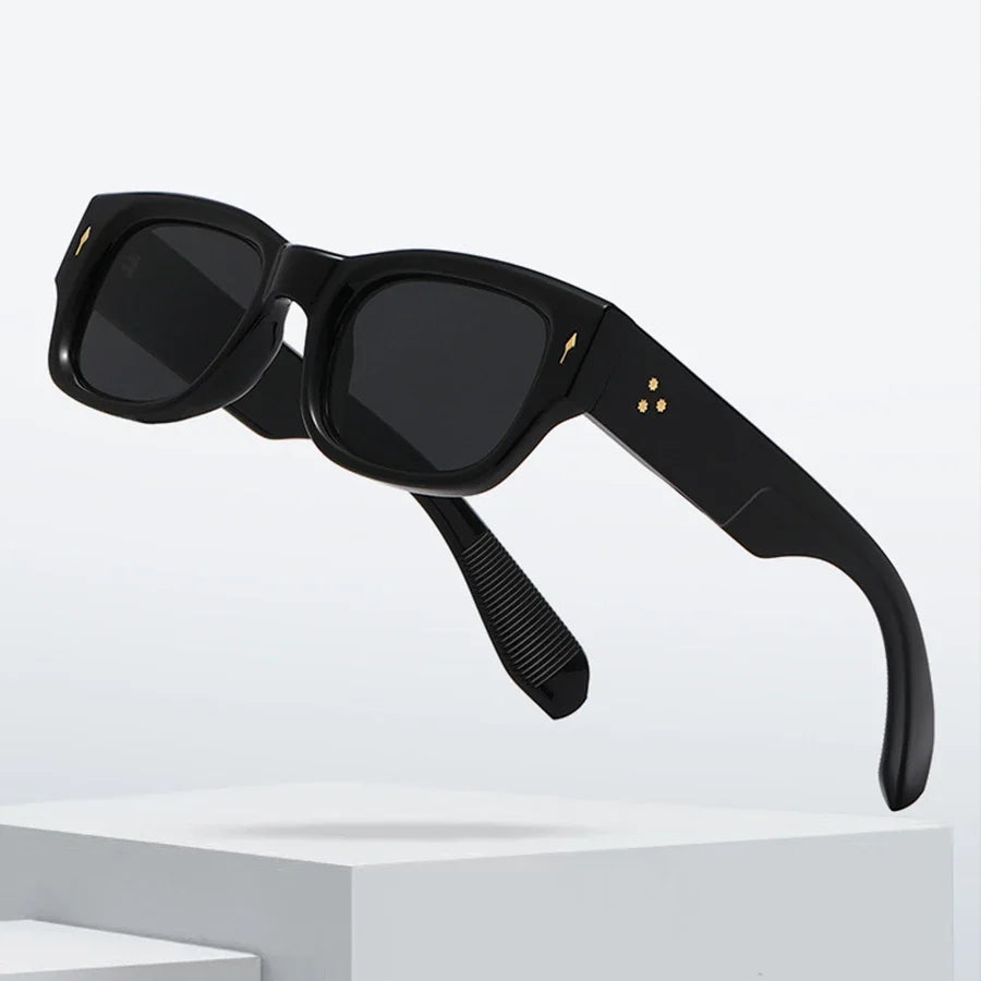 JNPCXI Small Square Sunglasses Men Luxury Brand Design Computer Women Eyeglasses Glasses Frame Vintage Eyewear