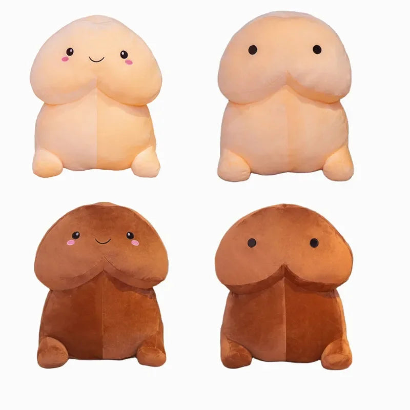 1pc 20CM Cute Penis Plush Toy Pillow Sexy Soft Toy Stuffed Funny Cushion Simulation Lovely Christmas Gift for Girlfriend Lover