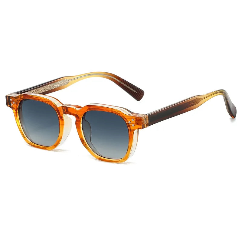 JNPCXI Wholesale New Square Retro Sunglasses Men Fashion Punk Sun Glasses Women Travel Eyewear Lunette De Soleil Femme UV400