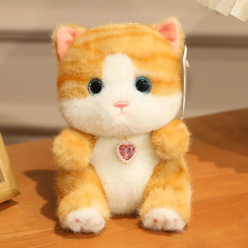 Super Cute Mini Chef Kitten Plush Toys Delicate Handmade Cartoon Pastry Chef Cat Doll Funny Keychain Bags Decro Toys Nice Gift