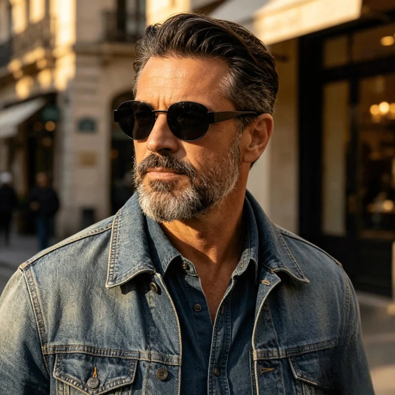 Fashionable Retro Oval Sunglasses for Men and Women UV Protection Suitable for Various Outdoor Activitie Beaches Gifts Etc