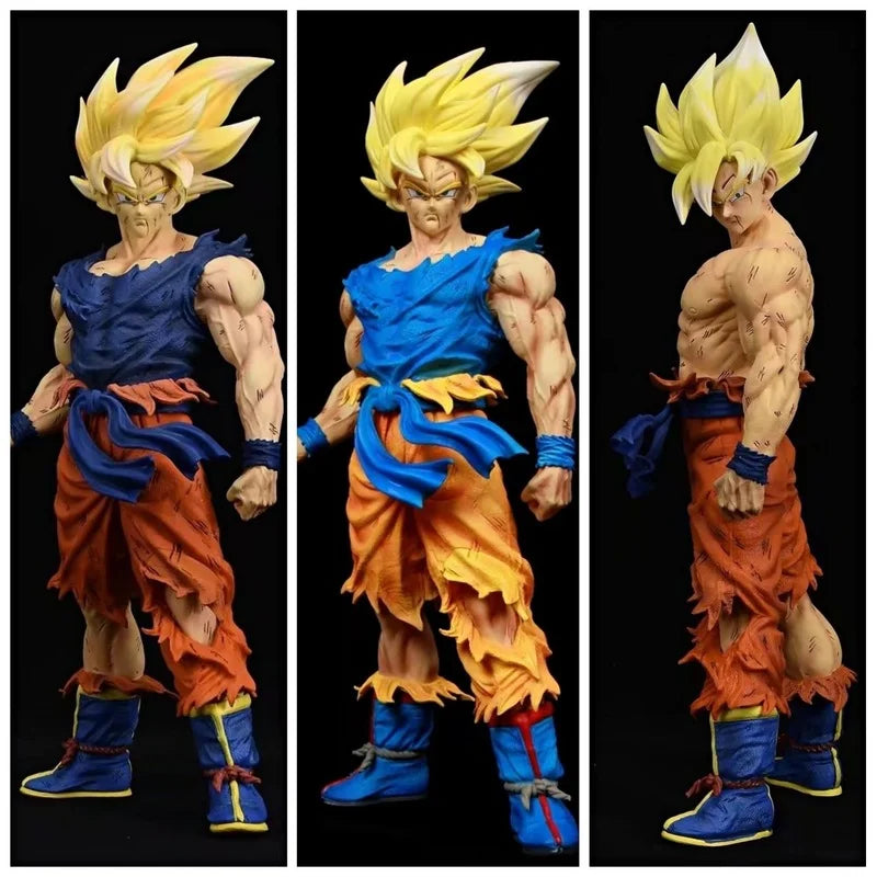 43CM Dragon Ball Z Figure Son Goku Namek Super Saiyan Figurine PVC Action Figures GK Statue Collection Model Toys for Children